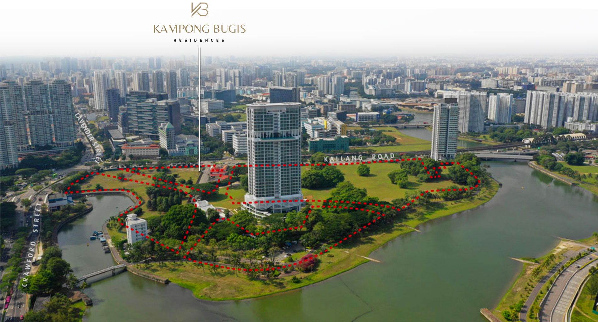 Kampong Bugis Residences 360 panorama